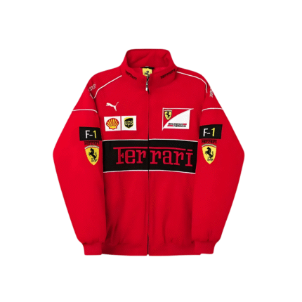 red racing jacket