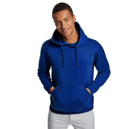 Unisex Royal Blue Hoodie - Premium Fleece Pullover Hooded Sweatshirt - Soft Comfort Fit - S to XXL