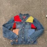 Fncky Color Denim Jacket