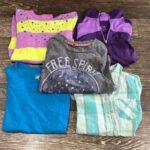 Pack of 5 Retro Thrifted T-Shirts Mix Bundle
