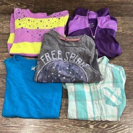Pack of 5 Retro Thrifted T-Shirts Mix Bundle