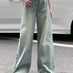 Ladies Light Gray Baggy Pant – Relaxed Fit Stylish Trousers