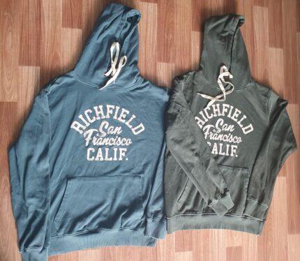 2 Pack Baggy Hoodies Unisex Cotton Terry – All Sizes Available (S to XXL)