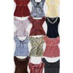 12 Pack Bundle Vintage Women Tops Retro Y2K Mixed Styles