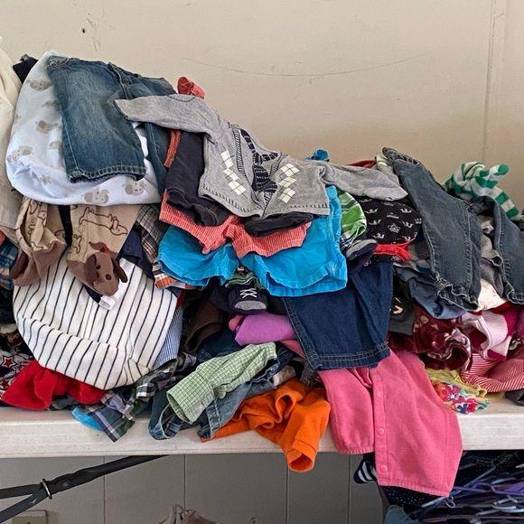 Kids Mix Grade A Vintage & Preloved Clothes Wholesale £5/KG - Image 1